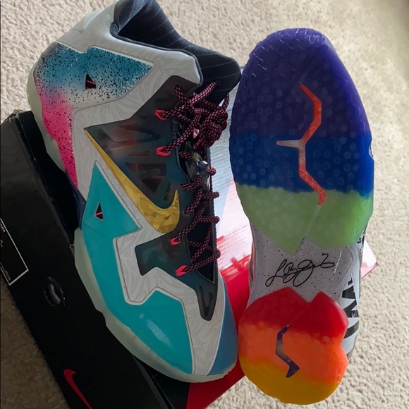 Nike “What The Lebron” XI Premium multicolor SZ 14 main image 10